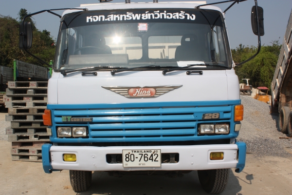 10ล้อ HINO FR278 2เพลา สโลว์4สปีด เครื่อง260แรง