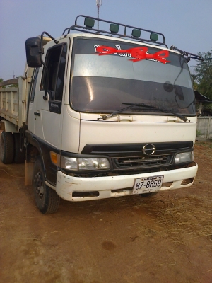 ขายรถ 6 ล้อดั้ม HINO FD1J เครื่อง JO8C สวยพร้อมใช้ทะเบียนเต็ม