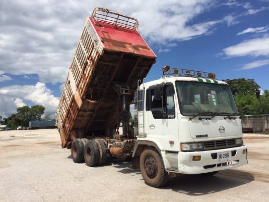 HINO FL17 แม่ดั้ม 6 ม.-ลูกดั้ม RCK 6 ม.เพลาเดียว 625,000 บาท เครื่อง Ek100-260 แรง หัวยังไม่ลงเล่ม เ