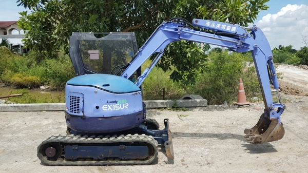 ขายด่วนรถแบคโฮHITACHIฮีตาชีEX15URเทียบเท่าPC15ครื่องดีปั่มแรงรถนอกเพิ่งนำเข้ามาใหม่ยังไม่เคยใช้งานในเมืองไทยเลย