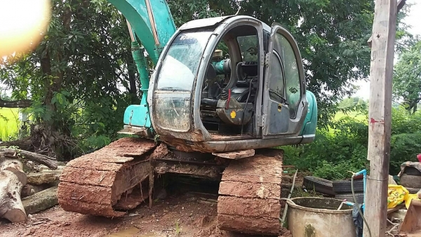 ขายด่วน รถแบ็คโฮ SK120-5 สภาพพร้อมใช้งาน ราคา 495,000