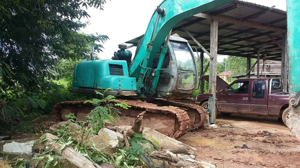 ขายด่วน รถแบ็คโฮ SK120-5 สภาพพร้อมใช้งาน ราคา 495,000