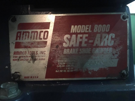 ขายครับเครื่องเจียรจานเบรค AMMCO+ เครื่องปัดผ้าเบรคAMMCO