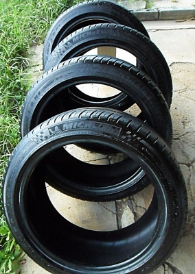 ยางขอบ17  มิชลิน 215-45-R17ลงพื้นปี15 (4เส้น4,800)