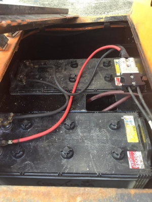 ขาย ฟอร์คลิฟไฟฟ้านั่งขับนำเข้า toyota FB5 น้ำหนักยก500โล