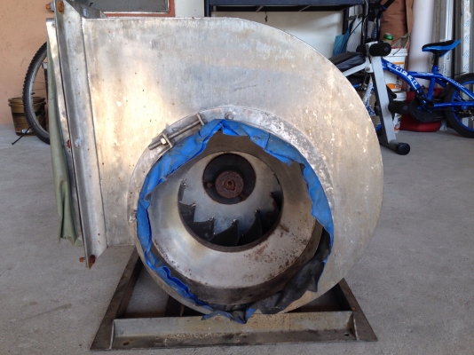 ขายโบวเวอร์ดูด-เป่าอากาศ โครงสร้างและใบพัดสแตนเลส Elaktim 2HP. 380V สภาพสวยมาก หมุนนื่ม ลมแรง พร้อมใช้งาน