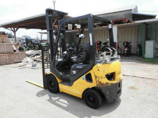 ขาย Komatsu FG15T-21 เครื่องแก๊สโรงงาน ออโต เสา4 งายาวๆ รุ่นใหม่ นำเข้า (รูปจากยี่ปุ่น)