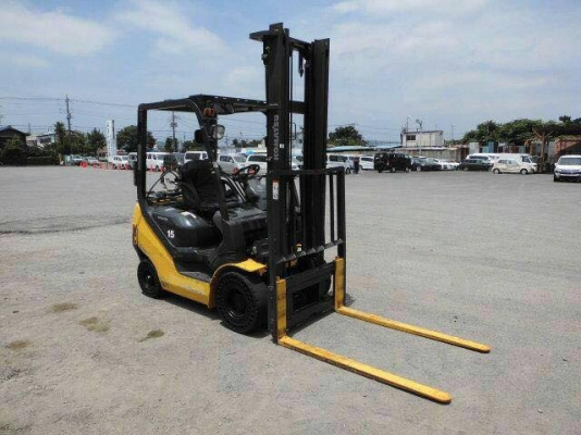 ขาย Komatsu FG15T-21 เครื่องแก๊สโรงงาน ออโต เสา4 งายาวๆ รุ่นใหม่ นำเข้า (รูปจากยี่ปุ่น)