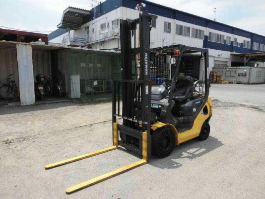 ขาย Komatsu FG15T-21 เครื่องแก๊สโรงงาน ออโต เสา4 งายาวๆ รุ่นใหม่ นำเข้า (รูปจากยี่ปุ่น)