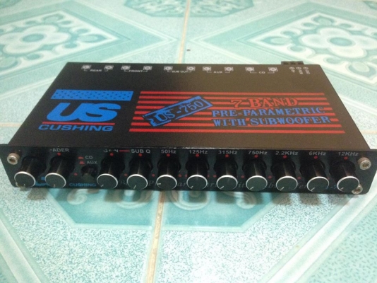 ปรี7แบน US.cushing ขาย 950 บาท มือสองใช้งานปกติ