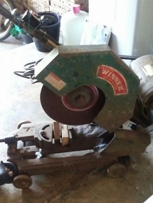 ไฟเบอร์ตัดเหล็กวินเนอร์รุ่นเก่าเเต่เก๋ามาก ขาย 5,800บาทมอเตอร์3เเรงพร้อมใช้/0835662999