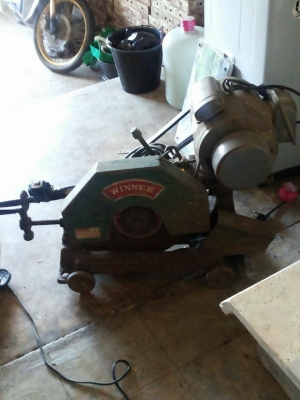 ไฟเบอร์ตัดเหล็กวินเนอร์รุ่นเก่าเเต่เก๋ามาก ขาย 5,800บาทมอเตอร์3เเรงพร้อมใช้/0835662999