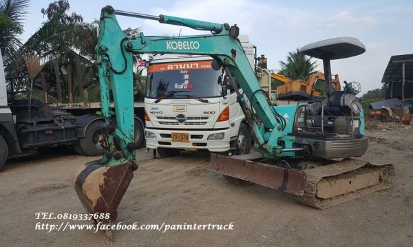 FROM JAPAN ขายถูกด่วนๆ รถขุดKOBELCO SK40SR(เครื่องดำ)คอนโทรลน้ำมัน/ปั๊มนิ้ว ราคาเพียง 435,000 บาท สนใจรีบติดต่อ 0819337688