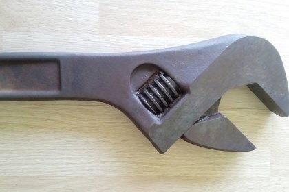 ขายประแจเลื่อน BAHCO 24" MADE IN SWEDEN.งานเก่าเก็บมานาน