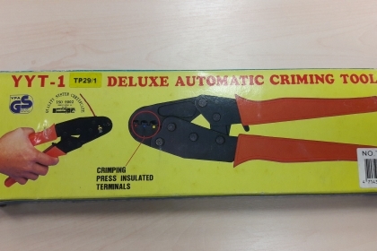 ขายคีมย้ำสายไฟYYT-1 MADE IN TAIWAN.ใหม่เก่าเก็บระบบAUTO งานดี