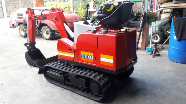 รถขุดเล็ก N007 นำเข้าจากญี่ปุ่น