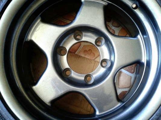 ขายล้อลาย Bradley 16*8 สีเทากัล สภาพใหม่