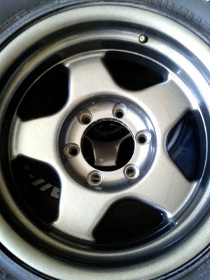 ขายล้อลาย Bradley 16*8 สีเทากัล สภาพใหม่ ขายล้อลาย Bradley 16*8 สีเทากัล สภาพใหม่