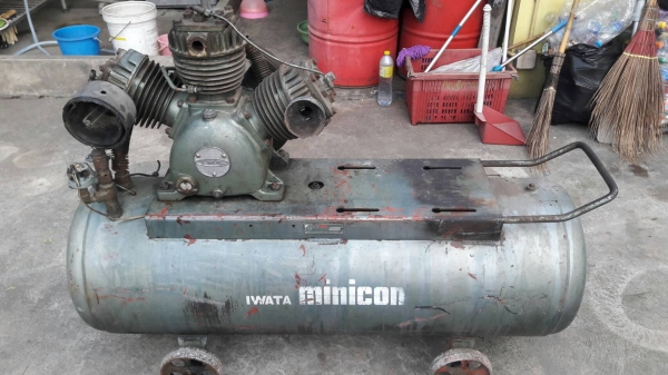 เครื่องปั๊มลม IWATA MINICON ขนาด 230 ลิตร