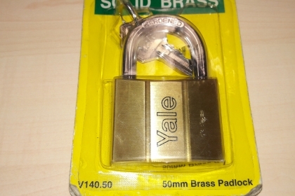 ขายแม่กุญแจ50mm.YALE Made in usa.งานเก่าเก็บ