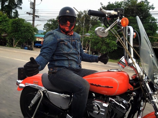 รถบ้าน เจ้าของขายเอง HARLEY DAVIDSON XL1200C 2007 เครื่องสมบูรณ์ 100\%