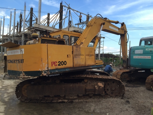 Pc200-2 รถใช้งานในไทยปีเดียว สภาพสวยนอกพร้อมใช้งาน