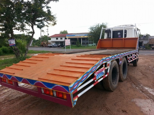 ขายรถบรรทุกแบคโค200 เทรลเลอร์2เพลา FN527 เครื่อง195แรง 6D16 พ.เพาเวอร์ เบรกจิฟฟี่ ภายในสวย เอกสารพร้