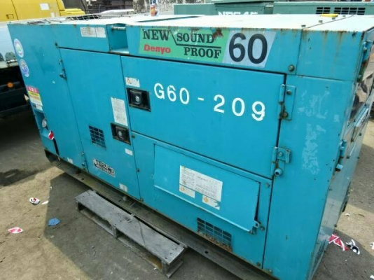 #Genset-DCA60SPH Denyo 50/60kva. เครื่องยนต์ Hino 6สูบ ญี่ปุ่น by OEK