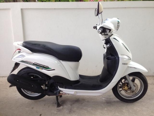 Yamaha Filano 115 หัวฉีด สีขาว สวย มือเดียว