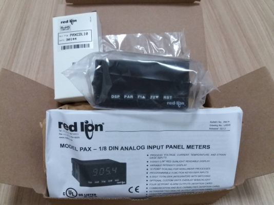 ขาย DISPLAY RED LION PAXS0000+การ์ด A to D 0-10 V. PAXCDL10