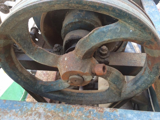 กว้านสลิง ตัวใหญ่เหล็กหนา