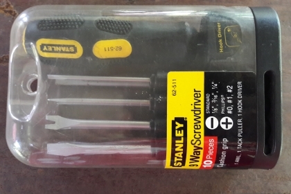 ขายชุดไขควงสลับได้ชุด10ชิ้น STANLEY made in Taiwan.