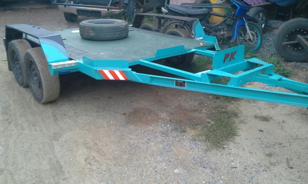 พ่วงปิคอัฟโลเบทบรรทุกแบคโคร3.5ตัน35000ส่งฟรืทั่วไทย