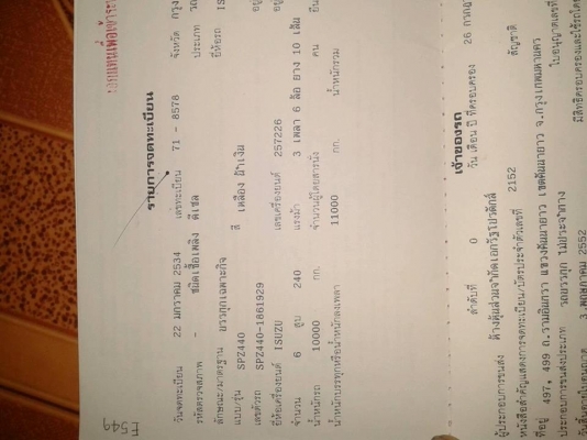 ขายisuzu spz 240แรง 2เพลา ทะเบียนพร้อม ยางดี คัชชีสวย เบรคดี เครื่องดี