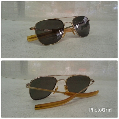 แว่นตาต้นตำรับเสืออากาศ 'รุ่นหายาก' Vintage AO Eyewear, Inc. handmade in USA ตัวลึก! แว่นตาต้นตำรับเสืออากาศ 'รุ่นหายาก' Vintage AO Eyewear, Inc. handmade in USA ตัวลึก!