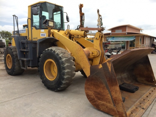 Komatsu WA350-3 ปี 2000 นำเข้าาจากญี่ปุ่น ไม่เคยใช้งานในไทย ราคาไม่แพง