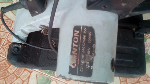 ไฟเบอร์ตัดเหล็ก 14 นิ้ว CLINTON 2000W ไฟเบอร์ตัดเหล็ก 14 นิ้ว CLINTON 2000W