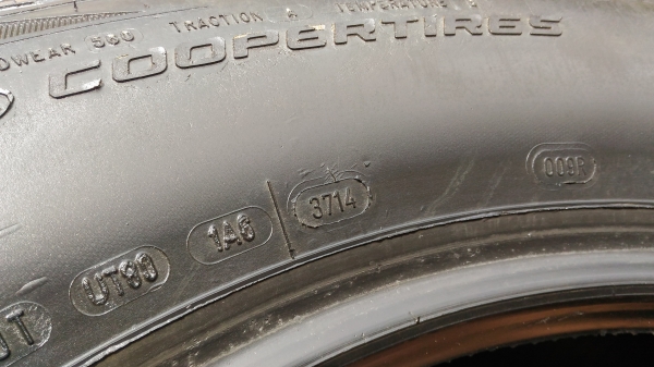 ขายยาง cooper at3 ขนาด 265/60/18 ปี 14