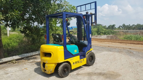 ขายด่วนรถยกKOMATSU FG15-16 ยก1.5ตันเสาทูฟรียกสูง4.5เมตรยางตัน4เส้นเกียรออโต้รถนอกนำเข้ายังไม่เคยใช้งานในเมืองไทยเลย=รุ่นใหม่ขายถูกๆๆ