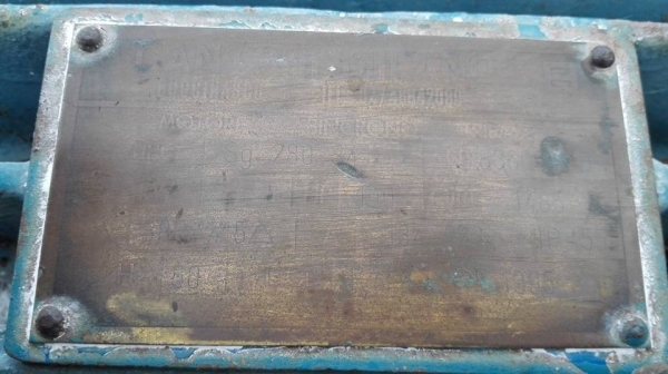 ** SOLD ** มอเตอร์ 100 HP 380V 1450 RPM มอเตอร์ยุโรปอิตาลี่วิ่งเงียบทุ่นเดิมๆ