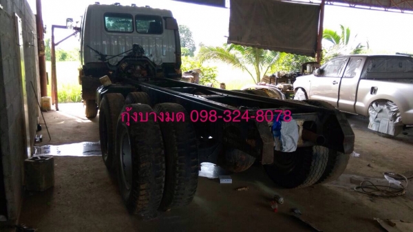 ขายหัวแชสซีสิบล้อ Hino 3H เครื่องเดิม 195 แรง 2 เพลา แชสซีสวย ยางดี ทะเบียนพร้อม หัวแชสซีหรือหางท้ายลาดสอบถามได้