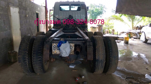 ขายหัวแชสซีสิบล้อ Hino 3H เครื่องเดิม 195 แรง 2 เพลา แชสซีสวย ยางดี ทะเบียนพร้อม หัวแชสซีหรือหางท้ายลาดสอบถามได้
