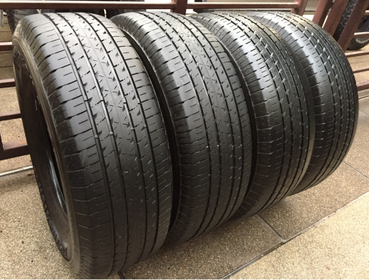ยาง Firestone 245 70 16 ปี15 ดอกเยอะ พร้อมใช้งาน ราคาไม่แพง