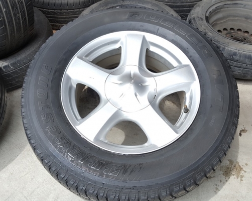 ขายล้อISUZU V Cross 17 ยาง255/65/17 ปี 13 4 ล้อ