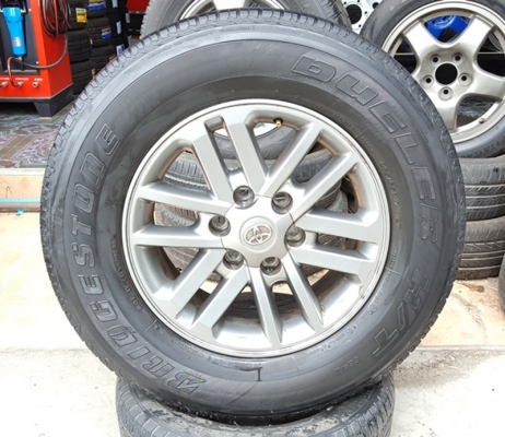 ขายล้อTOYOTA Fortuner 17 (สีกัล)พร้อมยาง 4 ล้อ