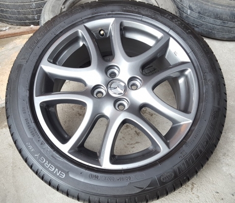 ขายล้อMazda2 TOP16(สีกัล) ยาง185/55/16 ปี 13 4 ล้อ