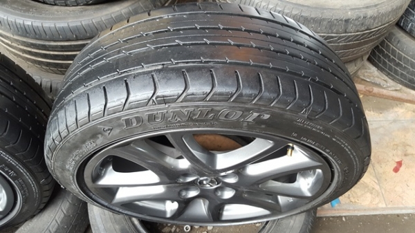 ขายล้อMazda2 TOP16(สีกัล) ยาง195/45/16 ปี 13 4 ล้อ