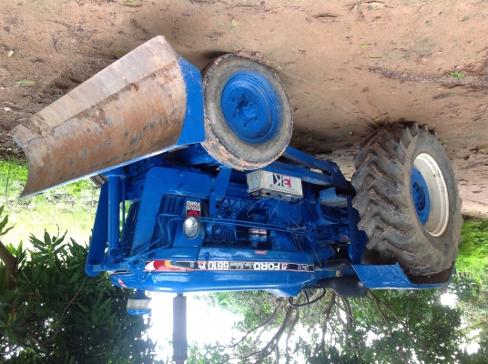 ขาย FORD 6610 เสื้อลาย ใบดัน ผานหลัง พร้อมเล่มทะเบียน