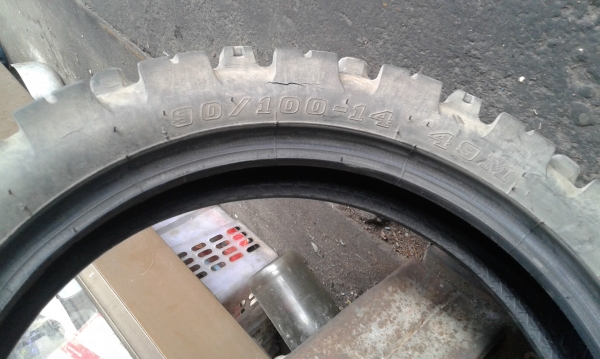 ยางมอเตอร์ครอส IRC เบอร์ 14