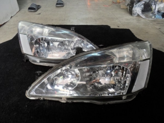ขาย ไฟหน้ารถยนต์ ซีนอล xenon ครบชุด ฮอนด้า แอคคอร์ด ปี04 ปลาวาฬ Honda Accord 04 ของแท้นำเข้าจากญี่ปุ่น